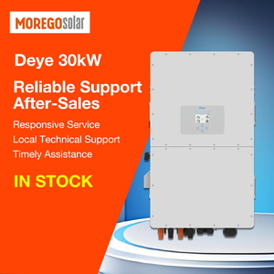Système de stockage solaire commercial Morego 100 kW 240 kWh, onduleur hybride DEYE 30 kW, panneaux bifaciaux LONGI 650 W, solution photovoltaïque complète - Product Image 3