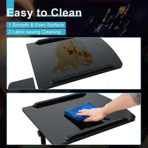 Adjustable Tattoo Tray Rolling Workstation Height Lifting Desk Table Salon <b>Tool</b> Tray Tattoo Studio Professional <b>Station</b> - Product Image 6
