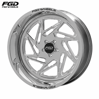 Jantes tout-terrain forgées concaves plates noires brillantes de qualité supérieure, personnalisées, 5x127, 20, 22, 24, 26, 28, 30 pouces, pour Jeep Wrangler JK JL Gladiator JT