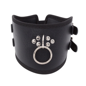 Vente en gros BDSM Collier Esclave Bondage Conditionnement Adulte Erotica Noir Sexy Cou Manches - Product Image 5