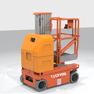 Plataforma <span class=keywords><strong>de</strong></span> trabajo aéreo eléctrico portátil autopropulsada <span class=keywords><strong>de</strong></span> 6000 mm y 7500 mm <span class=keywords><strong>de</strong></span> peso ligero <span class=keywords><strong>de</strong></span> gran oferta con certificado CE - Product Image 2