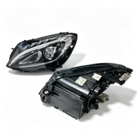 Bloc optique LED OEM à lentille unique avec feux de jour et clignotants pour Mercedes Benz Classe C W205 C180 C260 C300 2015-2018