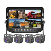 Écran IPS étanche de 7 pouces avec fonction DVR intégrée avec caméra de recul sans fil pour le travail sur chariot élévateur