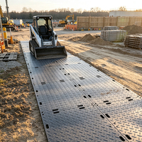 Tapis de protection de sol en PE 4x8 pieds, robuste, réutilisable, pour accès routier, OEM, 20 ans, TAIXING Inde Brésil Arabie Saoudite