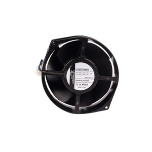 Ventilateur de refroidissement mural axial AC 172 mm 230 V, pales ovales en fonte 172x150x55 mm, débit d'air élevé 271 CFM, double roulement à billes - Product Image 1