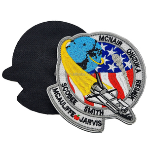 <strong>NASA</strong> Patches With Hook Loop Back Sew on Space Embroidery Patches for <strong>Clothes</strong> Jackets Bags - Product Image 6