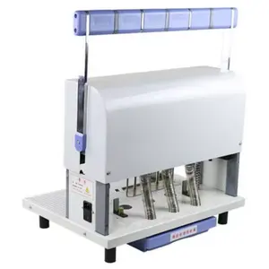 KS40 drilling machine price Manual Financial Punch Binding Machine Plastic Film Hole