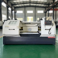 Tour CNC intelligent, mandrin hydraulique CNC, machine de tournage CNC pour métaux CK6150