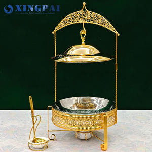 XINGPAI Hotel Restaurante Utensilios de cocina Accesorios <span class=keywords><strong>Comida</strong></span> Buffet Calentador Catering Chafer Platos en <span class=keywords><strong>precio</strong></span> razonable Suministros de hotel - Product Image 3