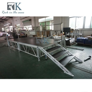 Mobile Platform Stage Detachable Quick Install Stage for <b>Shows</b> Supply - Product Image 2