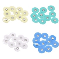 40 disques abrasifs électriques pour composite dentaire (résine de haute qualité 12/14 mm) 10000-15 000 tr/min pour polissage, ponçage et finition