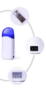 F1 Roll on Wax Warmer avec un pot de cartouches Épilation professionnelle Chauffe-<span class=keywords><strong>cire</strong></span> Rouleau de cheveux Épilateur Machine à <span class=keywords><strong>cire</strong></span> - Product Image 2