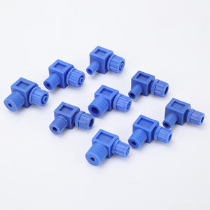 Connecteur de tuyau d'air en PU de nouveau type, en plastique et en acier, à connexion rapide, à angle droit, filetage externe pour visseuses pneumatiques - Product Image 1