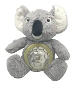 Luces de noche para bebé, Juguete musical de peluche, animal de peluche, koala, iluminado