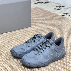 Zapatos Deportivos Casuales de Lujo para Hombre, Diseño Artístico, de Piel Genuina, Antideslizantes, Flexibles, Estilo Nuevo y Personalizado - Product Image 3