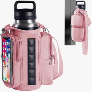 Tùy Chỉnh Xách Tay Phòng Tập Thể Dục Chai Nước Mang Theo Túi Từ Chủ Neoprene Điện Thoại Không Thấm Nước <span class=keywords><strong>Pouch</strong></span> Đồng Xu Túi Trong Suốt Màn Hình Truy Cập - Product Image 6