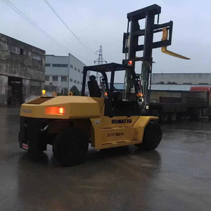 รถยกโคมัตสึ FD100T มือสองสำหรับขาย สมรรถนะแข็งแกร่ง เครื่องยนต์ดีเซล 10 ตัน อุปกรณ์ยกของหนัก - Product Image 1