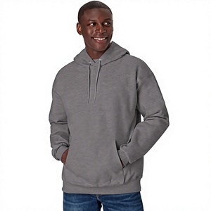 Men’s Urban Essential Oversized Casual Winter Hoodie Men’s Luxury Heavyweight Soft Touch Cotton <b>Blend</b> Hoodie - Product Image 1