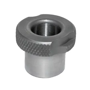 Bushing Factory HKAA CNC kustom mesin baja Knurled tombol Bor Semak kekuatan tinggi Bushing