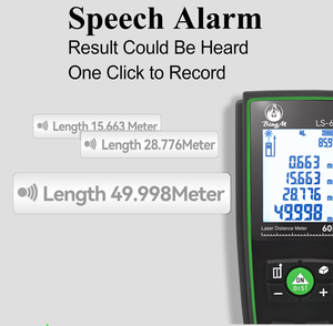 Télémètre <span class=keywords><strong>laser</strong></span> compact 60 m rechargeable, étanche IP54, portable avec zoom 7x pour utilisation sur le terrain - Product Image 5
