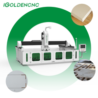 Machine de découpe de pierre CNC à 5 axes avec fonctions de fraisage et de perçage