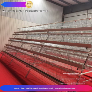 กรงเลี้ยงไก่<span class=keywords><strong>ไข่</strong></span>แบบสี่ชั้น สี่ประตู แบบขั้นบันได รุ่น A ติดตั้งง่าย - Product Image 3