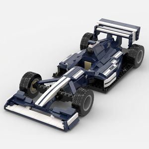 Jouet créatif épissé Super voiture de course-<span class=keywords><strong>F1</strong></span> Formula Racing Car - Super voiture de sport Mini Part MOC Building Model - Product Image 1