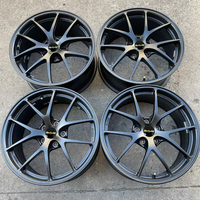 عجلات سبائك ألمانية RI-A مطروقة مقاس 15-22 بوصة 5x100 4x100 لسيارات BMW G22 G20 ومرسيدس بنز A200 وأودي A3 وفيراري وتويوتا GR ياريس