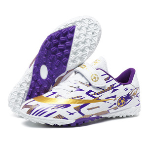 Scarpe da <span class=keywords><strong>Calcio</strong></span> e Calcetto di Alta Qualità per Ragazzo e Ragazza Low-Top con Lacci e Chiusura a Strappo Suola in Gomma per Adolescenti Sport di Squadra HG TF - Product Image 5