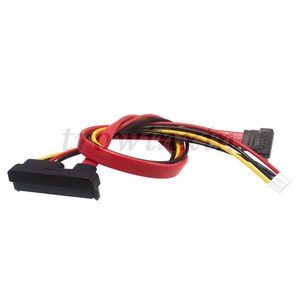มินิขนาดเล็ก4Pin PH2.0 + SATA ถึง22(15 + 7) ขาฮาร์ดดิสก์ SATA ข้อมูลแหล่งจ่ายไฟสายเคเบิล L <span class=keywords><strong>ประเภท</strong></span>90องศา - Product Image 4