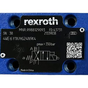 Válvula Direccional Hidráulica Rexroth 4WE6Y1X/HG24N9K4 350 Bar 60 L/min Puerto de 1/4 Pulgada - Product Image 6