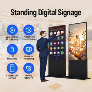 Kiosco con Pantalla Táctil Android de 55 Pulgadas, Reproductor de Publicidad Tipo Tótem, LCD Ultrafino, para Interiores, Tiendas Minoristas, 4K - Product Image 2