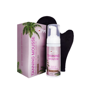 ZPM OEM/ODM Private Label Natural Sunless <strong>Tanning</strong> Mousse Fake Tan Foaming Bronzing Mousse Spray Tan <strong>Solution</strong> - Product Image 1
