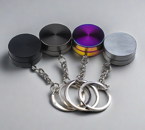 Mini Molinillo de Hierbas Secas Manual de Aleación de Zinc de 30 mm CANNA - Diseño Moderno - Product Image 3