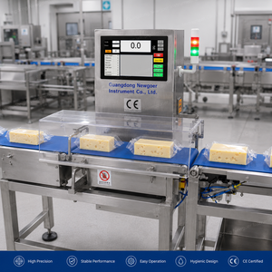 เครื่องชั่งน้ำหนักชีสแบบสายพานลำเลียงสำหรับการแปรรูปอาหาร รุ่น NG-709 เซ็นเซอร์คุณภาพสูงช่วยให้การตรวจจับน้ำหนักแม่นยำสำหรับ R - Product Image 1