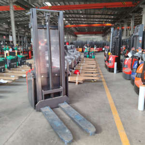 Apilador de alcance frontal eléctrico todo terreno carretilla elevadora hidráulica <span class=keywords><strong>2T</strong></span> <span class=keywords><strong>1</strong></span>,6 M elevación <span class=keywords><strong>1</strong></span>,5 toneladas 3 toneladas soporte retráctil apilamiento de paletas manuales - Product Image 3