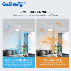 Moderne <span class=keywords><strong>vintage</strong></span> 52 pouces 3 abs pales dc télécommande silencieuse smart tuya app wifi <span class=keywords><strong>ventilateur</strong></span> de plafond fabricant en chine - Product Image 2