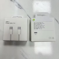 Câble en nylon tressé Type-C vers Type-C à charge rapide 60W 35W 20W pour iPhone 15/16/17 iOS et imprimante, compatible avec boîte