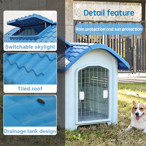 Produttori all'ingrosso di plastica impermeabile per esterni rimovibile per la pulizia delle gabbie per cani - Product Image 2