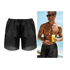 Embalaje individual de pantalones cortos desechables para hombre de salón de SPA, bóxer de masaje natural - Product Image 1