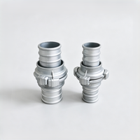 Raccord de tuyau d'incendie compact anti-torsion de type russe pour la production professionnelle, idéal pour les usines forestières et les situations d'urgence incendie