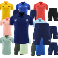 Camiseta de Fútbol Personalizada, Transpirable, de Secado Rápido, de Poliéster, Uniforme de Equipo para Adultos, Impresión por Sublimación, Nombre y Número, Local y Visitante