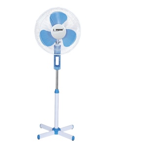 Designed Logo AC 220V, Electric Stand Fan Ventilateur, 16 Inch 12V DC Solar Stand Fan/