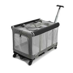 हरी सांस लेने योग्य हल्के पालतू कुत्ते बिल्लियों वाहक बड़े अंतरिक्ष पालतू जानवर - Product Image 5