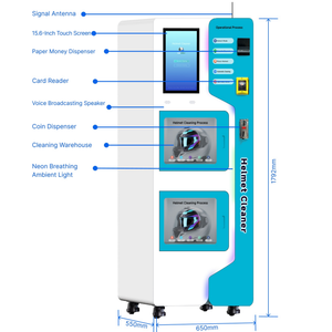 Nhà Cung cấp xác minh <span class=keywords><strong>Ozone</strong></span> tự động smock xe máy Mũ bảo hiểm bóng rổ làm sạch máy bán hàng tự động SDK UVC khử trùng dựa trên đám mây - Product Image 6