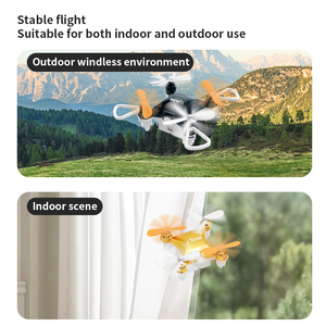 <span class=keywords><strong>Drone</strong></span> Mini Mainan Anak Ramah Pemula, Quadcopter Saku Mini dengan Remote Control - Product Image 3