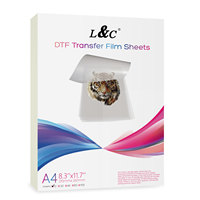 DTF Papier Transfert Pet Film A3 A4 Feuille T-shirt Transfert à Chaleur DTF FILM pour Epson L1800 R1390 R805 Dtf Imprimante