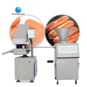 Máquina para hacer salchichas de pollo Equipo comercial para hacer salchichas Máquina eléctrica para hacer salchichas