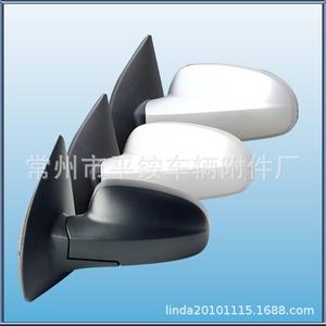 Espejo Retrovisor para Chevrolet Aveo 2005-2010, Carcasa Blanca de ABS, Espejo Plano para Reemplazo o Reparación - Product Image 2