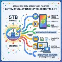 공식 구글 제미니 3.1 Ai Pro 12개월 구독권 (5TB 구글 원 스토리지, 글로벌 사용 가능)